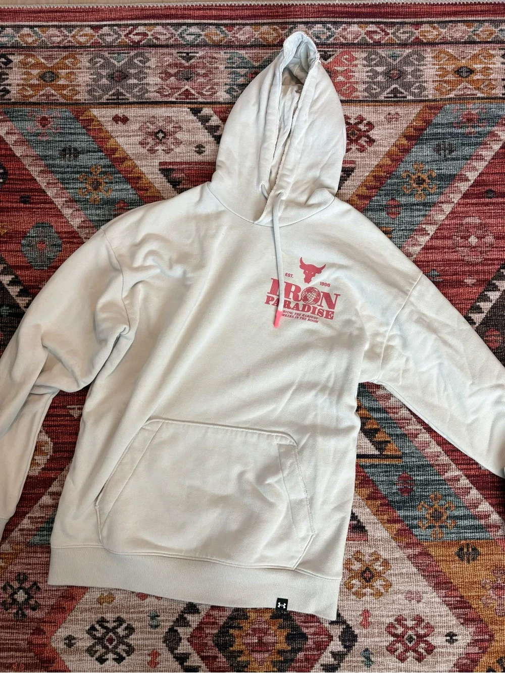 Men’s medium Under Armour Project Rock hoodie